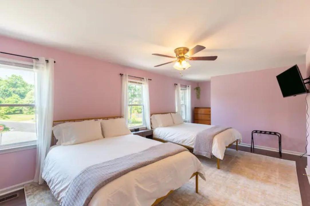 בואי Lrge 5 Bedroom 9 Beds Near Dc-Pool, Hot Tub, Gym, Game Rm, Fire Pit מראה חיצוני תמונה